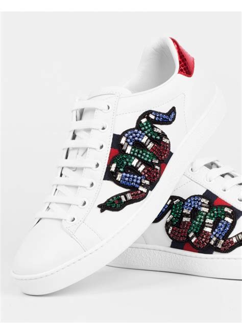 gucci love shoes|Gucci ace embroidered snake.